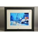 ROLF HARRIS (AUSTRALIA 1930) 'CHRISTMAS EVE IN THE SNOW' signed limited edition print 318/695, no