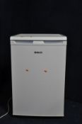 A BEKO UNDER COUNTER FRIDGE (PAT pass and working at 5 degrees) width 55cm x depth 56cm