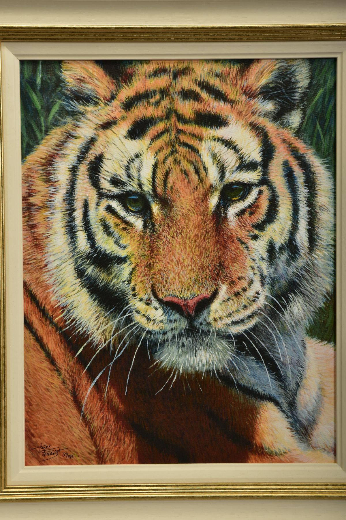 TONY FORREST (BRITISH 1961) 'WILD THING' A signed limited edition print of a tiger, with - Image 2 of 10