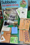 A QUANTITY OF ASSORTED BOXED AND UNBOXED SUBBUTEO ITEMS, to include a boxed Football Express Team,