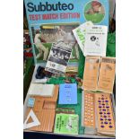 A QUANTITY OF ASSORTED BOXED AND UNBOXED SUBBUTEO ITEMS, to include a boxed Football Express Team,