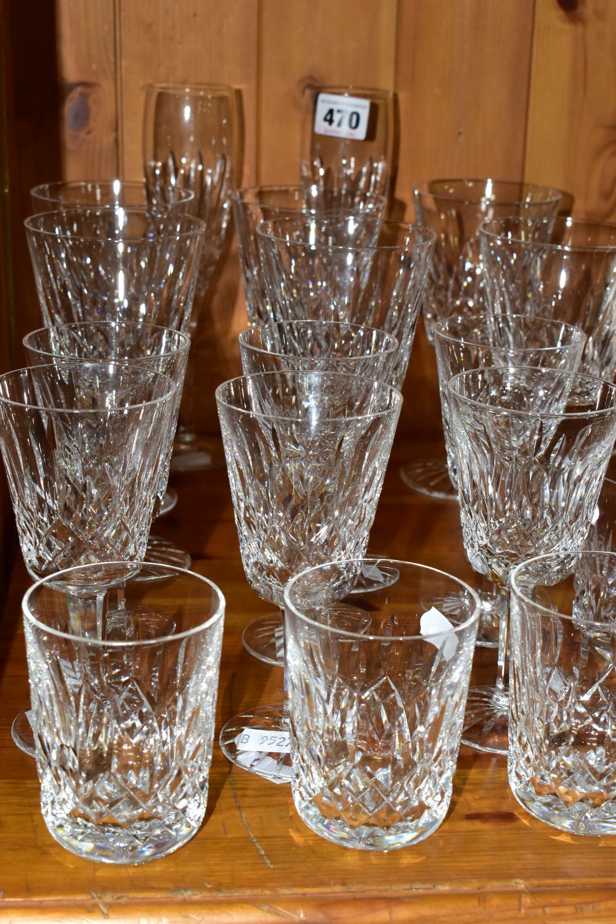 WATERFORD CRYSTAL GLASSES, comprising a pair of Nocturne champagne flutes and a pair of Nocturne - Image 3 of 3