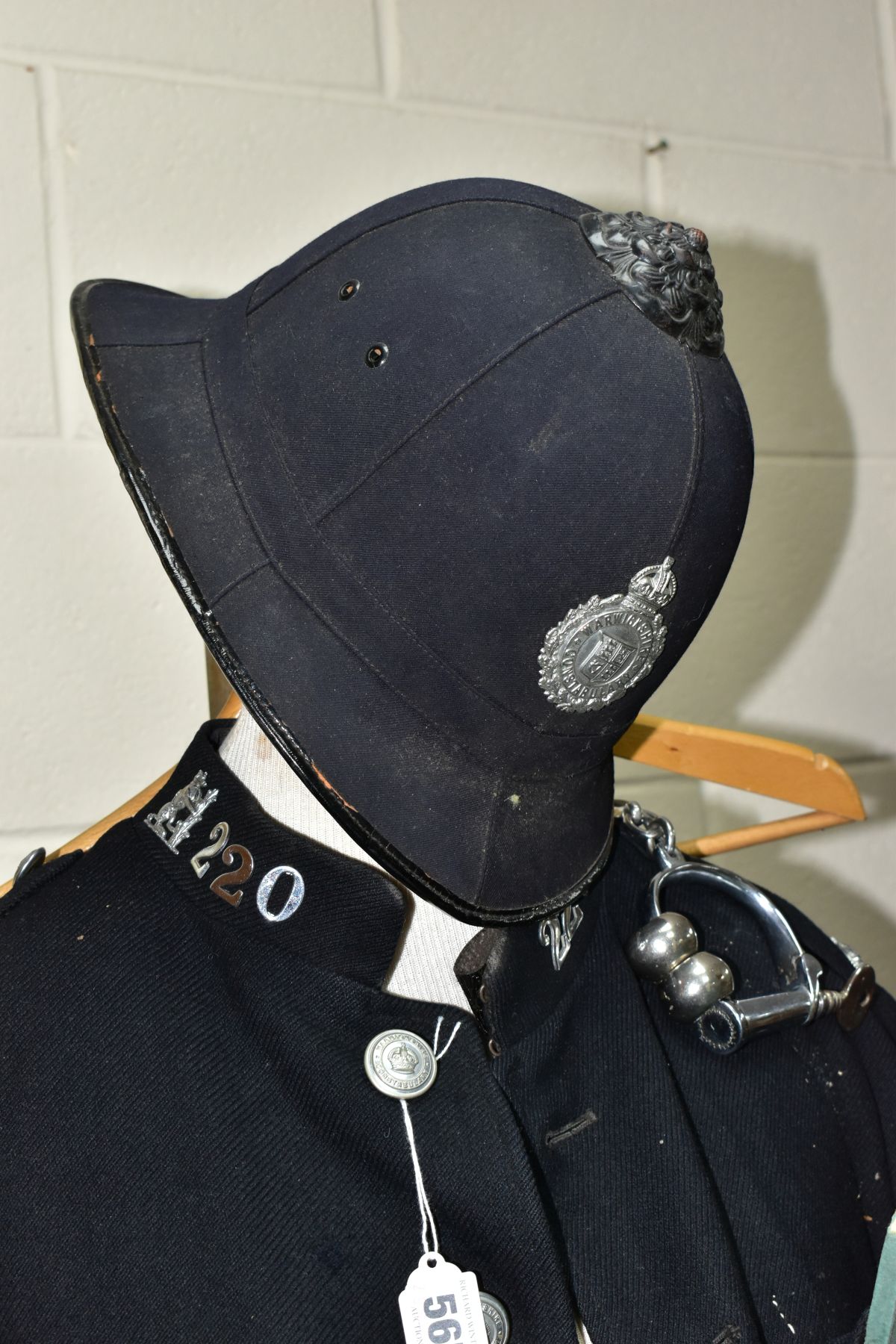 POLICE INTEREST, A POLICE TUNIC, HELMETS, PHOTOGRAPHS, HANDCUFFS ETC, comprising a Warwickshire - Image 3 of 16