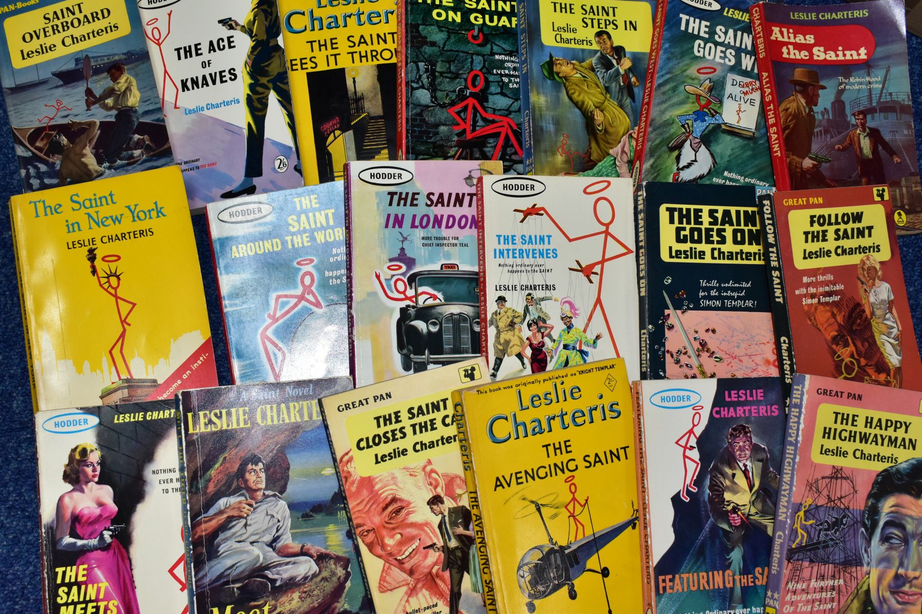BOOKS, Thirty-two paperback titles by Leslie Charteris, published by either Pan or Hodder, fifteen - Image 2 of 4