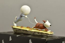 DOUG HYDE (BRITISH 1972) 'CATCH ME IF YOU CAN' An artist's proof edition sculpture of a boy and