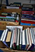 CAR & MOTORSPORT BOOKS, 175 titles in five boxes including biographies (Nigel Mansell, Lewis