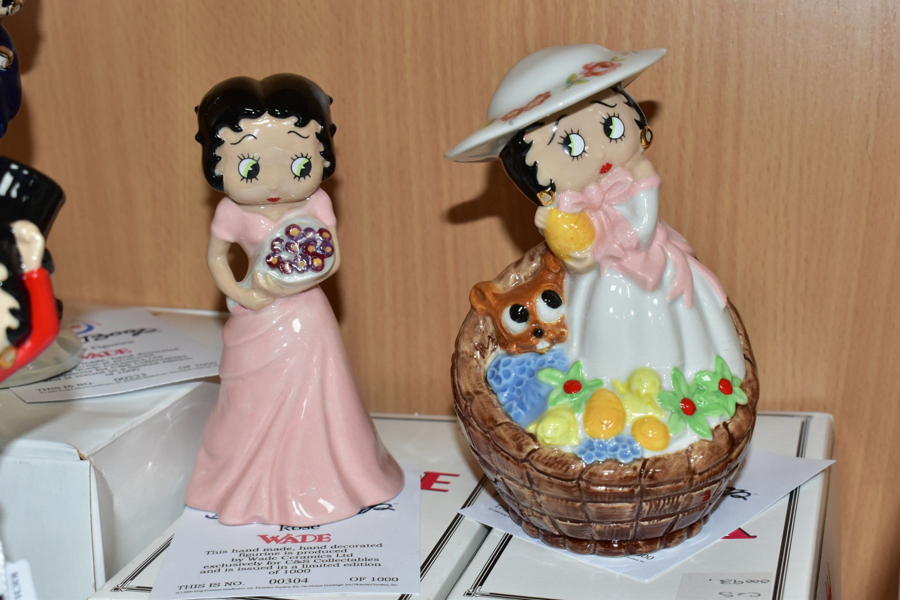 FIVE BOXED LIMITED EDITION WADE BETTY BOOP FIGURES, comprising four exclusively for C & S - Image 4 of 6