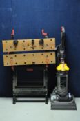 A DYSON DC33 VACUUM CLEANER (PAT pass and working) along with a Wolfcraft workbench (2)