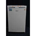 A BEKO UNDER COUNTER FREEZER (PAT pass and working at -21 degrees) width 55cm x depth 59cm