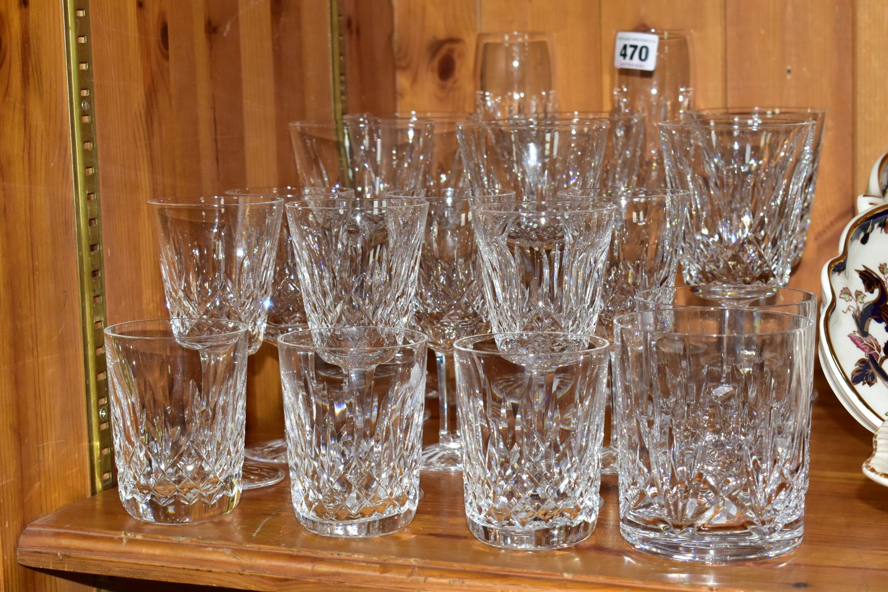 WATERFORD CRYSTAL GLASSES, comprising a pair of Nocturne champagne flutes and a pair of Nocturne - Image 2 of 3