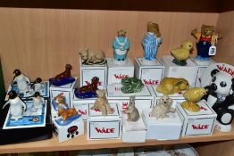TWENTY WADE FIGURES FROM NUMEROUS COLLECTORS FAIRS, comprising from Alton Towers Fairs 1998 'Bears