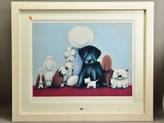 DOUG HYDE (BRITISH 1972) 'THE USUAL SUSPECTS', An artist's proof edition print depicting a boy and