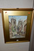 PAINTINGS AND PRINTS ETC, TO INCLUDE an Albert Henry Findley (British 1880-1975) watercolour of York