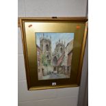 PAINTINGS AND PRINTS ETC, TO INCLUDE an Albert Henry Findley (British 1880-1975) watercolour of York