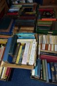 BOOKS, approximately 190 - 200 titles in six boxes to include thirty three 'Observer' publications