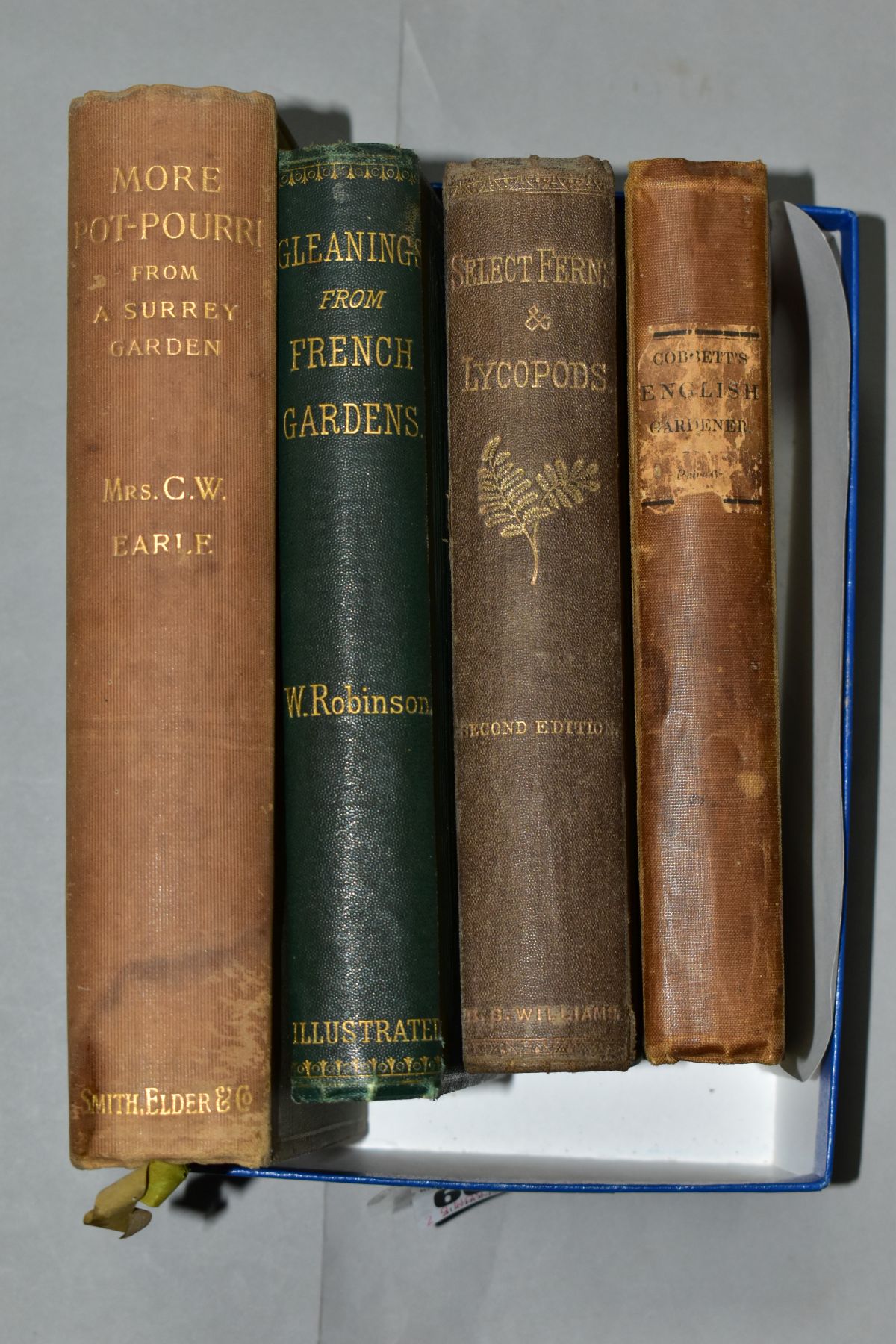 ANTIQUARIAN GARDEN BOOKS, EARLE; Mrs. C.W, More Pot-Pourri from a Surrey Garden, pub. Smith, Elder &