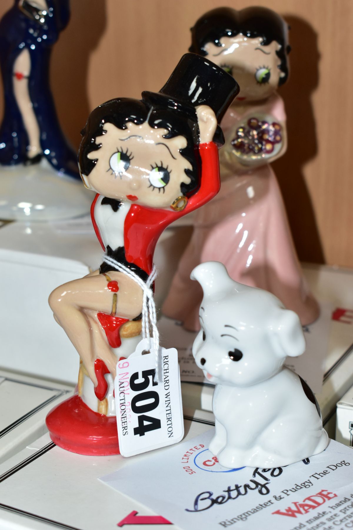 FIVE BOXED LIMITED EDITION WADE BETTY BOOP FIGURES, comprising four exclusively for C & S - Image 3 of 6