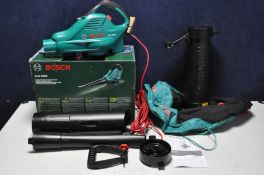 A BOSCH ALS 2500 GARDEN VAC in new condition with box, accessories and instruction manual (PAT