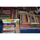 BOOKS, approximately one hundred and twenty-five titles in four boxes comprising a miscellaneous