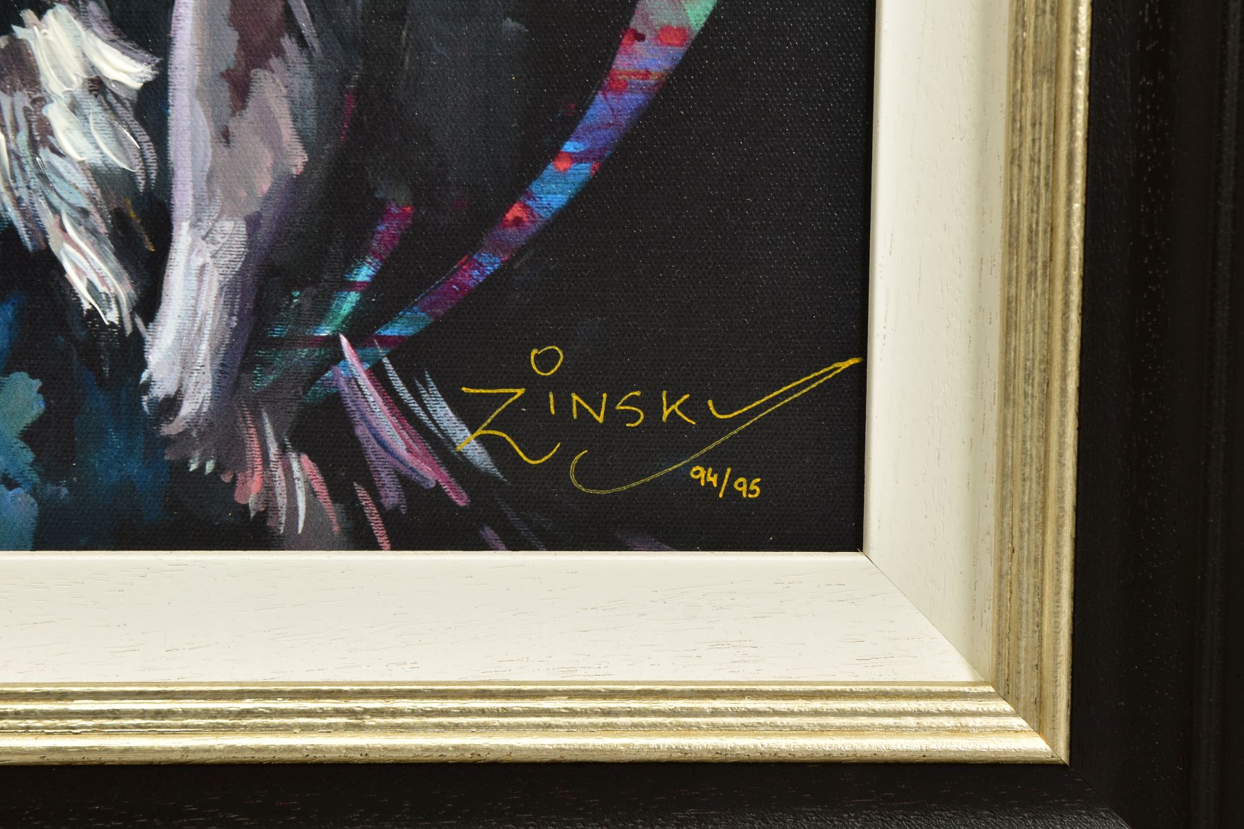 ZINSKY (CONTEMPORARY) 'WINTER IS COMING' a portrait of Kit Harington as Jon Snow, signed limited - Image 4 of 13