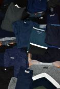 THREE BOXES OF MEN'S JUMPERS, size L, by M&S, James Pringle, Hammond & Co by Patrick Grant, Tu