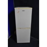 A FRIGIDAIRE FRC150FF fridge freezer, 56cm width x 56cm depth x 144cm height (PAT pass and working