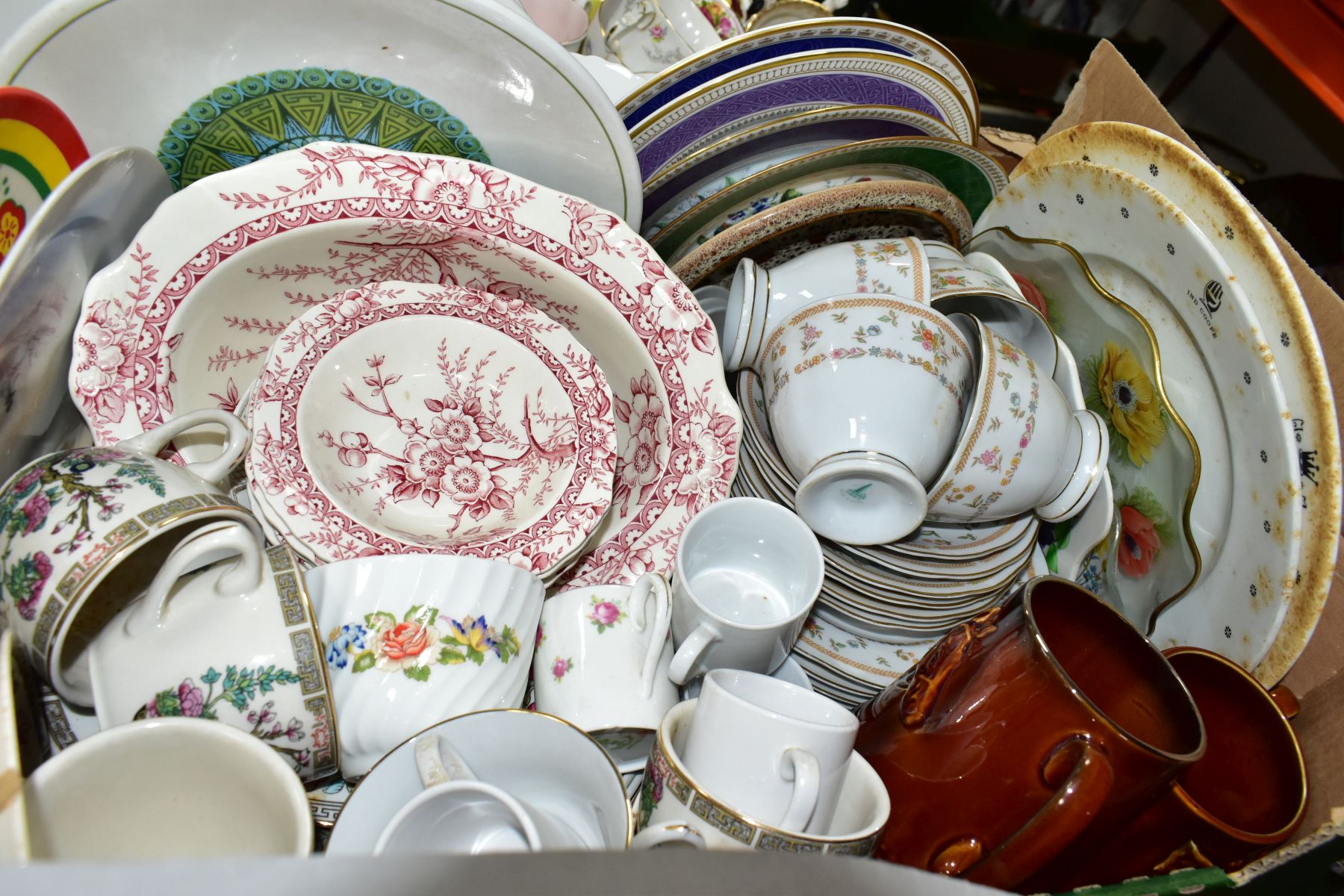 TWO BOXES OF ASSORTED ROYAL ALBERT TEA WARES WITH A BOX OF OTHER CERAMIC WARES, approximately one - Image 7 of 7