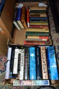 BOOKS, two boxes of thirty-one titles in hardback edition featuring works by Arnold Bennett (12)