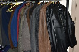 TWENTY NINE MEN'S COATS AND JACKETS, to include M&S, John Rocha, Hammond & Co by Patrick Grant and