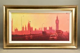 ROLF HARRIS (AUSTRALIA 1930) 'FIFTIES RUSH HOUR' a signed limited edition print of a nostalgic