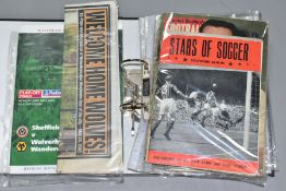 FOOTBALL PROGRAMMES & PUBLICATIONS to include Programmes from 1954 - 1961 featuring Birmingham,
