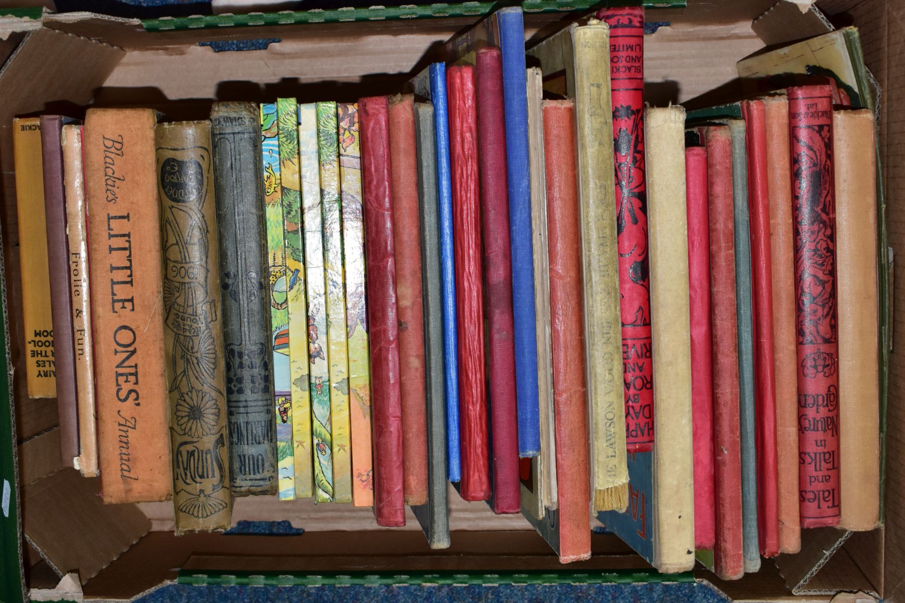 BOOKS, two boxes containing twenty-one Antiquarian titles including works by Felicia Hemans, - Image 3 of 5