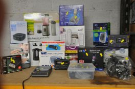 A COLLECTION OF ELECTRICALS to include a selection of BT house phones, Phillips R3205 alarm clock,