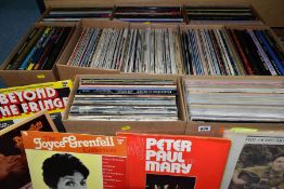 LP RECORDS, ten boxes containing approximately 290 - 300 titles (50+ classical box sets) spanning