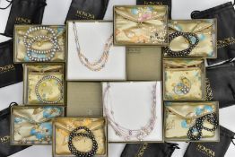 A SELECTION OF HONORA JEWELLERY, to include six cultured fresh water pearl necklaces, also including
