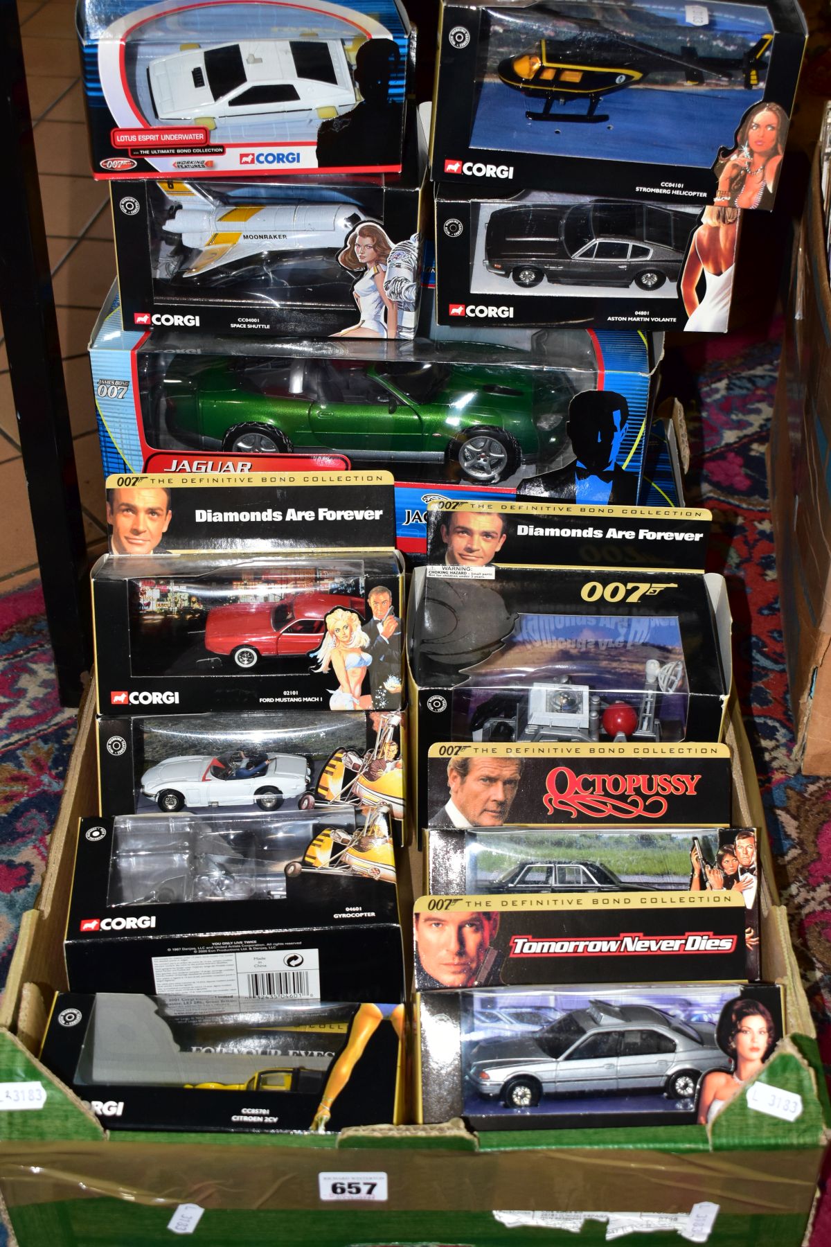 A COLLECTION OF BOXED CORGI CLASSICS JAMES BOND CARS, mainly from 'The Definitive Bond