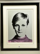 NUALA MULLIGAN (BRITISH CONTEMPORARY) 'COVER GIRL', a signed limited edition print of 1960's icon '