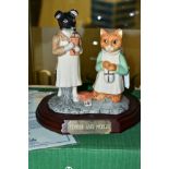 A BOXED LIMITED EDITION BESWICK WARE BEATRIX POTTER TABLEAUX, Ginger and Pickles BP-9d no 0436/2750,