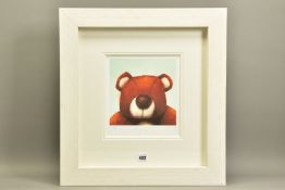 DOUG HYDE (BRITISH 9172) 'BIG BEAR' A SIGNED LIMITED EDITION PRINT OF A BEAR, 189/395 with