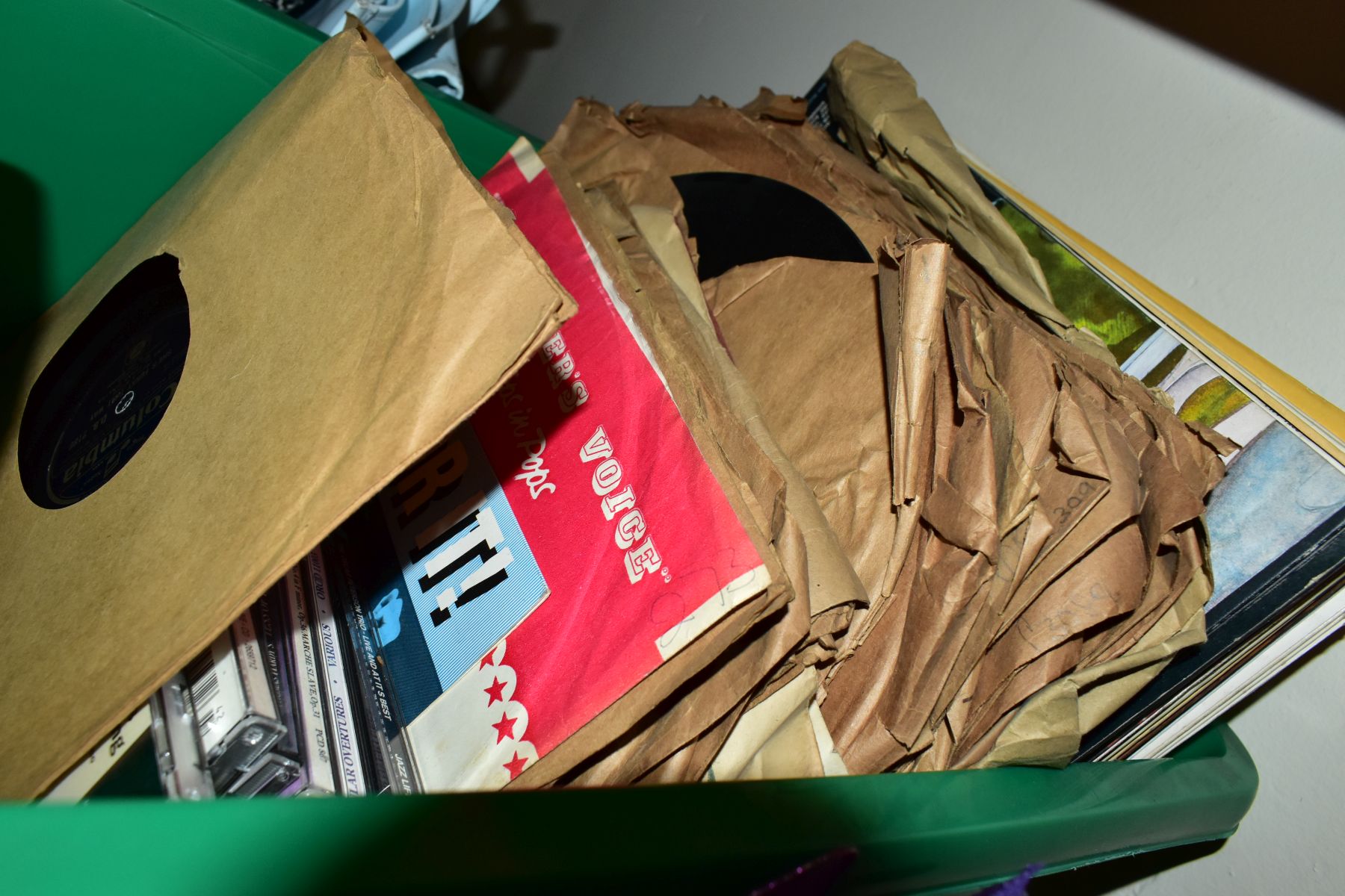 TWO BOXES OF LPS, 45S, 78S AND CDS, to include approximately one hundred and fifty 45s, eighteen CDs - Image 3 of 3