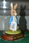 A BOXED LIMITED EDITION BESWICK FIGURE, Sweet Peter Rabbit BP-10d no 1741/2950 commissioned by Peter