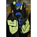 AN A. P. VALVES BUDDY COMMANDO BCD / BUOYANCY CONTROL DEVICE, SIZE LARGE, together with a Midas