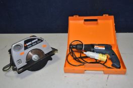 A SFS Di600 110V SCREW GUN in box (no PAT but working) and a Black and Decker BD855 Circular Saw