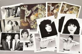 POP MUSIC EPHEMERA, a rare collection of signed and unsigned photographs, two EMI/Harvest