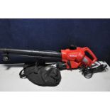 A EINHELL GC-EL2500E Einhell leaf blower and garden vac with adjustable power with bag and