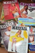 GENTLEMEN'S PUBLICATIONS, a collection of approximately eighty-seven editions of 'Mayfair' from