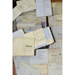 INDENTURES, approximately Sixty legal documents, mainly Abstract of Titles dating from the 19th