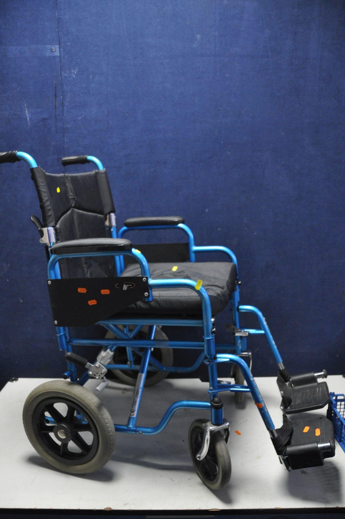 A JAZZY SELECT MOTORIZED WHEELCHAIR with two chargers (PAT fail due to not charging so untested) - Image 3 of 5