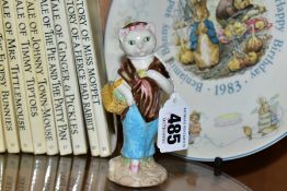 A SMALL COLLECTION OF BEATRIX POTTER CERAMICS AND BOOKS, comprising a BP-3 figure of 'Susan', a