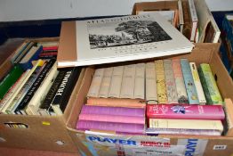 BOOKS, approximately Seventy titles in three boxes, the majority of which are in hardback format,